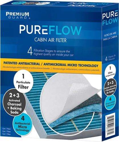 Miniatura 2 de Filtro de aire de cabina PureFlow PC4313X Compatible con Ram 1500 2011-2015, Jeep Patriot 2007-2017, Dodge Journey 2011-2019, Jeep Compass