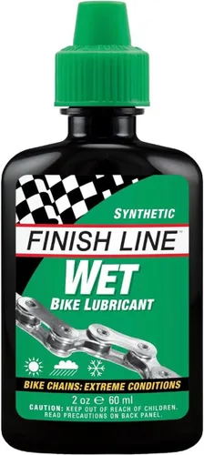 Finish Line WET lubricante para cadena de bicicleta | aceites de bicicleta