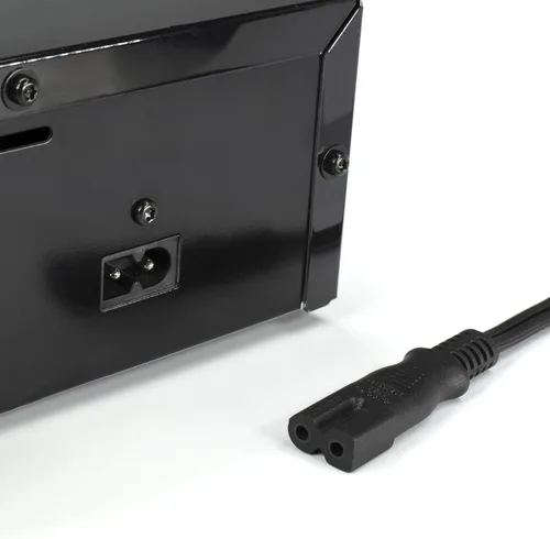 Miniatura 5 de Cable de alimentación polarizado de 2 clavijas con núcleo de alambre de cobre – (cuadrado/redondo) para satélite, CATV, sistemas de juego y más