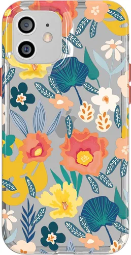 Miniatura 13 de Tech21 Evo Art Botanical Garden - Funda protectora para iPhone 12/12 Pro con protección contra caídas de 10 pies y obras de arte exclusivas Azul