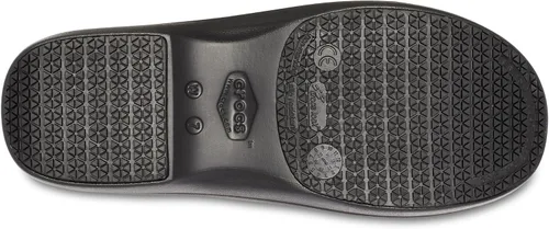 Miniatura 7 de Crocs Zuecos Neria Pro II para mujer, zapatos de trabajo antideslizantes, Negro