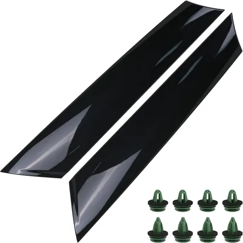 Miniatura 7 de APPERFiT Moldura de Poste de Parabrisas Cubierta de Pilar A Compatible con Mini Cooper R55 R56 R57 2007-2015 Moldura Lateral Reemplaza 51137272583