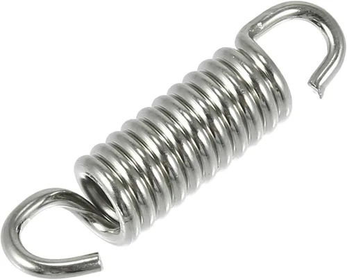 Motoforti Motocicletas Universal Tubo de Escape Spring 1.693 in 1.7" Tubo de escape de acero inoxidable Gancho de resorte Accesorio modificado