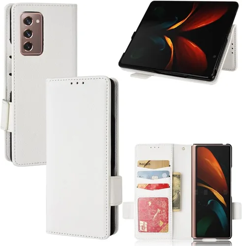 Miniatura 6 de Funda compatible con Blu View 1, piel sintética con soporte para tarjetas, compatible con Blu View1 B100DL con cierre magnético, protección