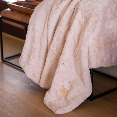 Miniatura 20 de Joy Blankets Manta de Tiro de Piel Sintética – Ultra Suave, Acogedora y Cálida Manta de Lujo – Lavable a Máquina, Regalo de Decoración del Hogar