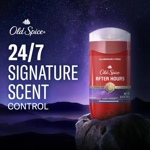 Miniatura 3 de Old Spice Desodorante sin aluminio para hombres, protección contra olores 24/7, frescura 24/7 y aroma duradero, Afterhours con aroma a especias, 3.0