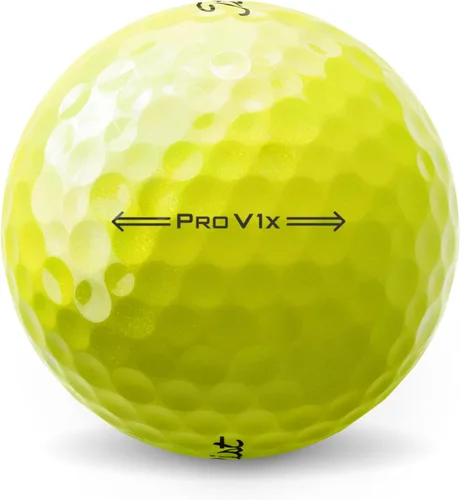Miniatura 4 de Titleist Pelotas de golf Pro V1x de generación anterior Amarillo