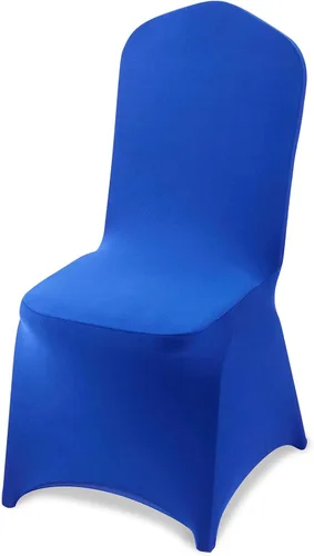 Miniatura 114 de VEVOR 150 fundas blancas para sillas de poliéster y elastano, fundas elásticas para bodas, fiestas, comedor, banquetes, sin pinzas, 150