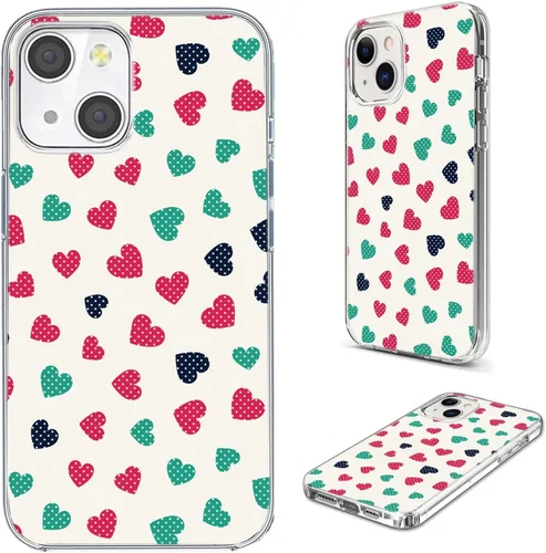Miniatura 9 de Funda protectora completa a prueba de golpes, delgada, suave, TPU transparente, para iPhone 14/13 6.1, diseño de animales de dibujos animados