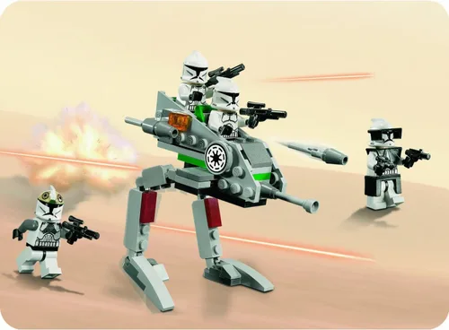 Miniatura 2 de LEGO Star Wars 8014 - Paquete de batalla de caminante clon