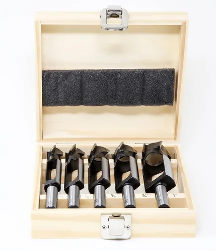 Miniatura 4 de WEN DB613A - Juego de brocas de taladro triflute de 6 piezas con estuche de transporte
