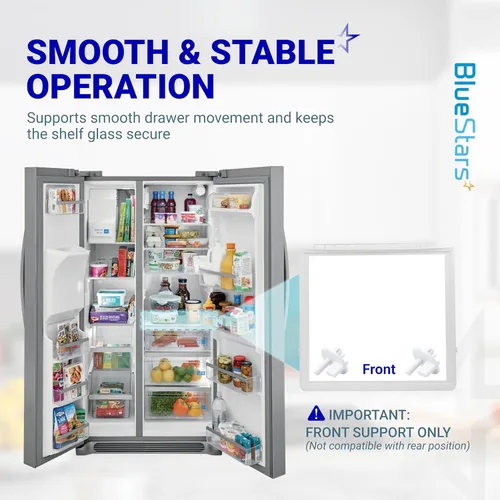 Miniatura 3 de BlueStars 241993101 Reemplazo de la cubierta para frigorífico para refrigeradores Frigi.daire y Kenmore – Reemplaza AP4427109 1513082 240423701