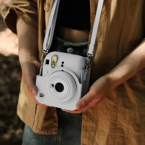 Miniatura 7 de Rieibi Funda para Cámara Compatible con Fuji Instax Mini 12 - Estuche MINI 12 para Cámara Instantánea Fujifilm Instax Mini 12 - Funda mini 12