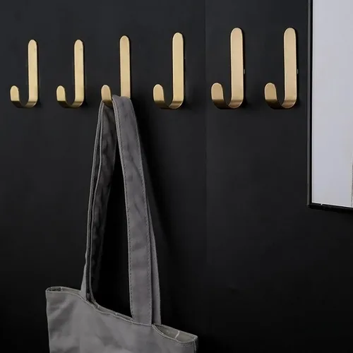 Miniatura 7 de 6 ganchos de pared autoadhesivos para toallas colgantes Ganchos sin cola para azulejos de ducha, sin daños, multiusos [adhesivo más fuerte]