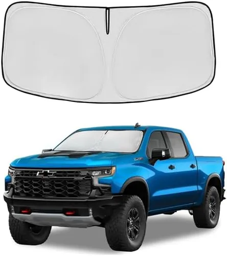 Miniatura 133 de Parasol para parabrisas Rivian R1S/R1T 2022-2024 2025 2026, parasol para ventana frontal, ajuste personalizado, accesorios R1S, visera solar