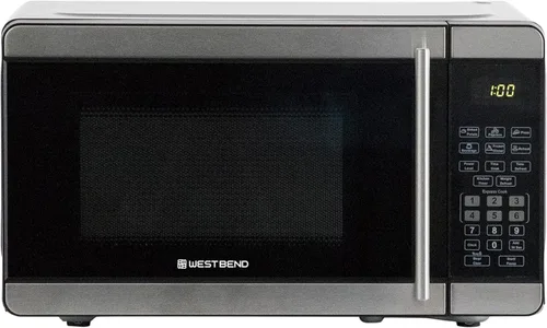 Miniatura 2 de Horno microondas West Bend de 700 vatios, diseño compacto de encimera con 6 configuraciones precocinadas, descongelamiento rápido, panel de control