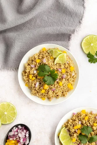 Miniatura 9 de Casbah Quinoa, grano entero, orgánico, 7 onzas (paquete de 6), súper grano, perfecto para hacer guarniciones fáciles y sabrosas, vegano y vegetariano
