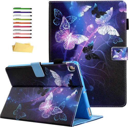 Miniatura 25 de Funda para Apple iPad 10.2 de 9ª/8ª/7ª generación (2021/2020/2019) con función de encendido y apagado automático, ultra fina y ligera, soporte