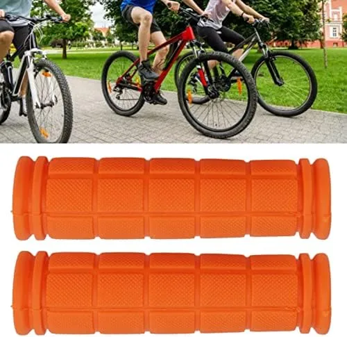 Miniatura 3 de Empuñaduras de manillar de bicicleta, agarre ergonómico de goma antideslizante con bloqueo unilateral para bicicletas de montaña, bicicletas