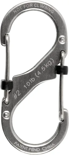 Miniatura 3 de Nite IZE - Cerradura deslizante de acero S-Biner unisex