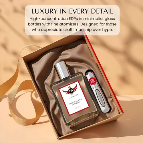 Miniatura 3 de CA Perfume Impression of French Lover para hombres Woody Aromatic Fragancia Perfume de larga duración para hombre Eau De Parfum 3.4 Fl Oz 3.4 fl oz
