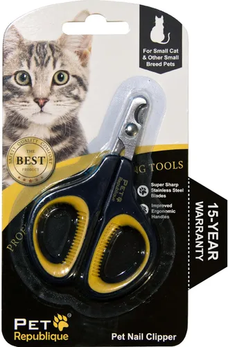 Cortauñas para gatos de Pet Republique – Cortaúñas profesional de acero inoxidable para gatos, gatitos, hámsters, conejos, pájaros y animales de