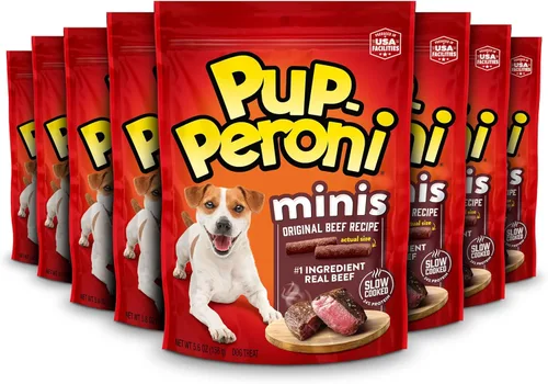 Miniatura 29 de Pup-Peroni Golosinas para Perros, Sabor a Carne de Res Magra, 38 Onzas, Hechas con Carne de Res Real, 90% Libre de Grasa