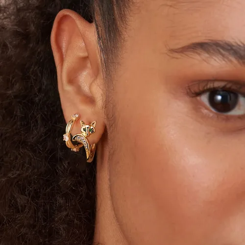 Miniatura 2 de MYEARS Women Huggie Earrings Gold Hoop Sleeper 14K Gold Filled Small Simple Handmade Hypoallergenic Everyday Jewelry - in The Nature World