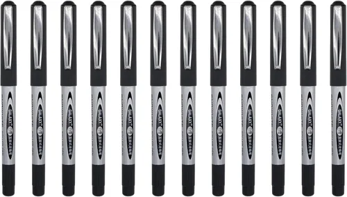 Miniatura 2 de Gullor Vision Stick - Bolígrafos de punta fina de punta fina, tinta líquida de 0.020 in, de secado rápido, para escribir, tinta azul, paquete de 12