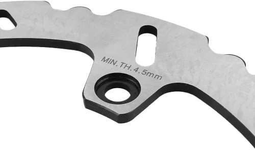Miniatura 4 de LIRU - Rotor de freno de disco trasero plateado, piezas de freno de acero inoxidable, 1 unidad para BMW F 650 GS 650 2008-2012 / F 700 GS 700