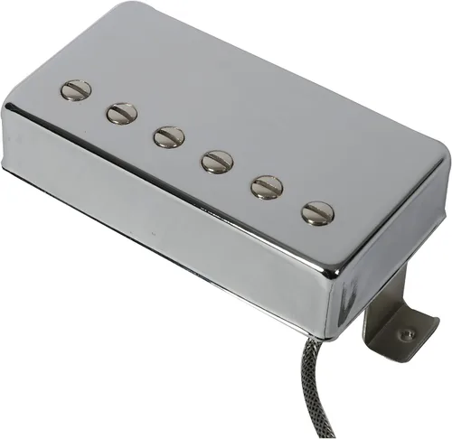 Miniatura 4 de Alnico 2 Classic 57+ Guitarra Humbucker Pastillas Puente y Cuello Para Les Paul Estilo Guitarra Cromo