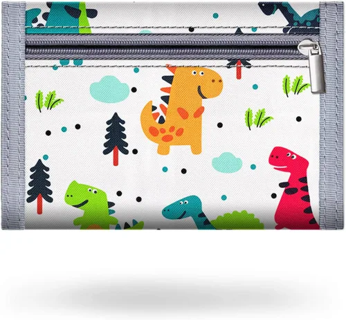 Miniatura 2 de ARTIST'S DREAM Billetera para niños y niñas, billetera triple plegable para niños de 4 a 18 años, cartera para niños con bolsillo para monedas