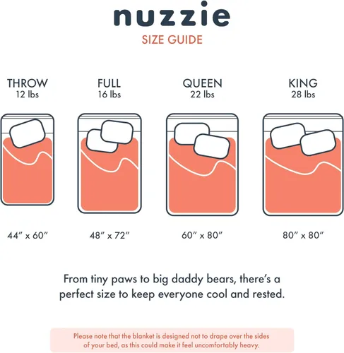 Miniatura 6 de Nuzzie Manta de Punto Grueso - Transpirable, Refrescante, Manta de Punto Hecha a Mano para Dormir - Lavable a Máquina, Diseño Decorativo Elegante
