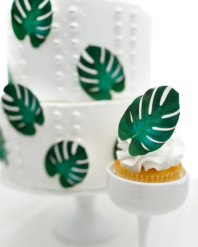 Miniatura 7 de Sugar Robot - Flores comestibles de amapola - Tamaño pequeño - Decoraciones comestibles para tartas de flores - Hecho a mano - Hecho en los Estados