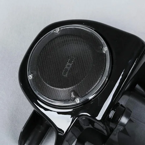 Miniatura 6 de Carenadura inferior ventilada para las piernas con caja de altavoces para Harley Davidson Touring FLT, FLHT, FLHTCU, FLHRC, Road King, Street Glide