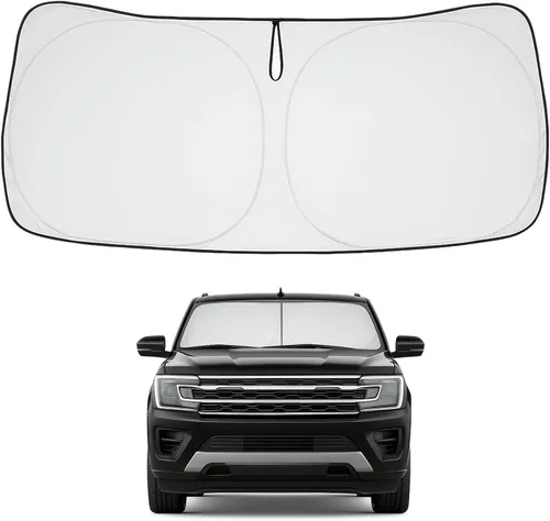 Miniatura 201 de Proadsy Parasol para parabrisas actualizado 2025, ajuste personalizado Dodge RAM 1500 2Dr 2019-2024 2025, 4 capas, plegable, protector de parasol