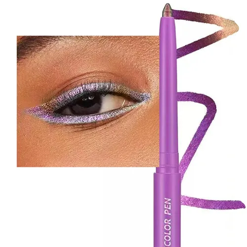 Miniatura 9 de Lápiz delineador de ojos Chameleon, delineador de ojos metálico brillante que cambia de color, sombra de ojos y delineador de ojos impermeable de #