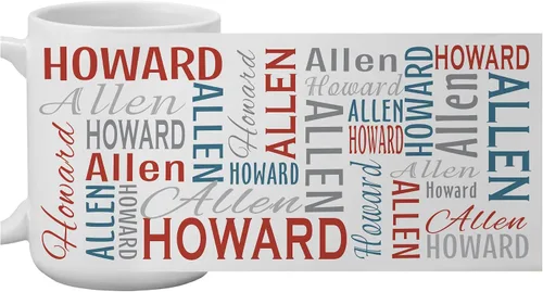 Miniatura 14 de Let's Make Memories Taza Personalizada con Tu Nombre y Firma - Taza de Café Personalizada de 15oz - Relleno para Calcetín - Para Navidad Gris