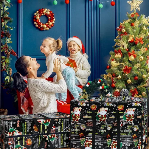 Miniatura 6 de 2 piezas bolsas de almacenamiento de adornos de Navidad, bolsas de almacenamiento para árbol de Navidad de 27 x 20 pulgadas, bolsa de adornos