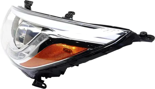Miniatura 2 de Go-Parts - Conjunto de faros delanteros para Hyundai Accent 2012-2017, izquierdo (conductor), halógeno, tipo proyector con luces LED de circulación