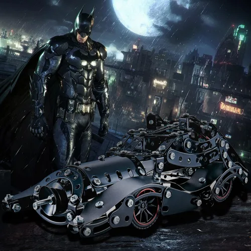 Miniatura 8 de Juegos de erectores para niños de 8, 9, 10, 11, 12 a 16 años y mayores, 332 piezas de Batman modelo de coche para niños de 8 a 12 años en adelante