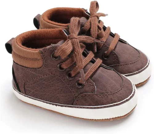 KaKaKiKi - Tenis de lona para bebé, infante, niños, tenis con suela de goma antideslizante, tenis de caramelo caminantes, primerizos, precaminando,