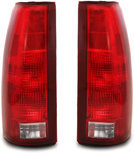 EPIC LIGHTING AMOE B Fitment - Unidad de carcasa de luces traseras halógenas para Chevrolet GMC 88-00 C/K TRUCK 92-99 SUBURBAN 95-00 TAHOE 92-00