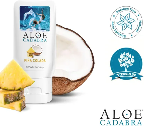 Miniatura 4 de Lubricante orgánico Aloe Cadabra, natural, 2.5 onzas., 2