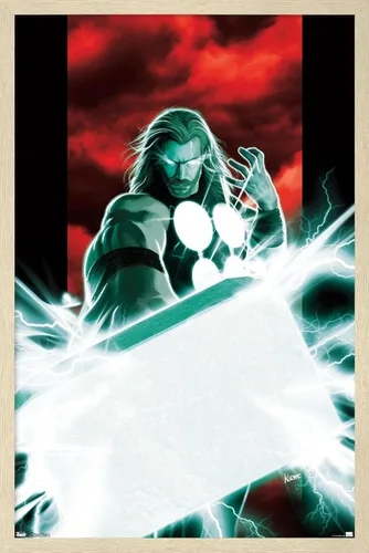 Miniatura 5 de Trends International Marvel Comics - Thor - Mjolnir Wall Poster, 14.725" x 22.375", Premium Unframed Version Versión premium sin marco