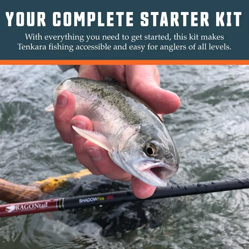 Miniatura 2 de DRAGONtail Basic Tenkara Level Line Starter Kit