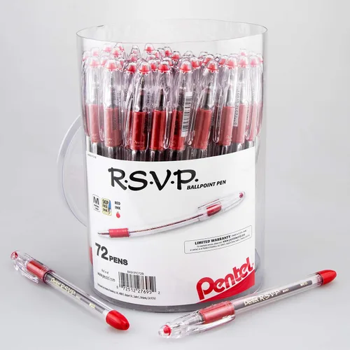 Miniatura 12 de Pentel - Bolígrafo RSVP, Negro