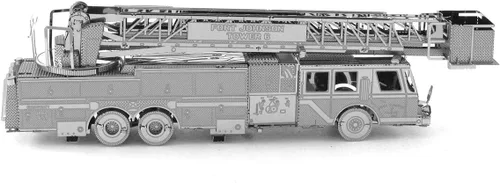 Miniatura 4 de Metal Earth Kit de modelo de metal 3D de camión de bomberos Fascinaciones