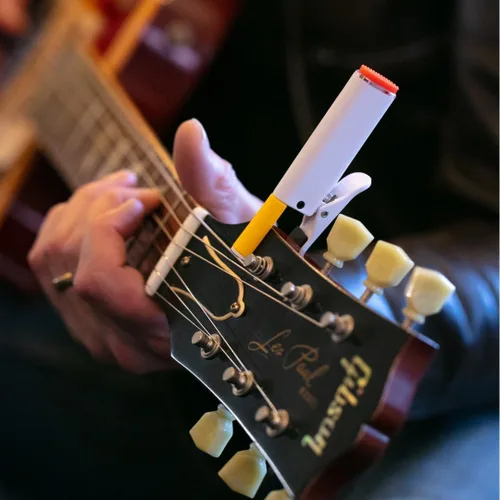 Miniatura 5 de Tunerette™ Afinador de guitarra de pinza – ¡Toca tu melodía con estilo! Perfecto para guitarras eléctricas, acústicas y de bajo, además de ukeleles