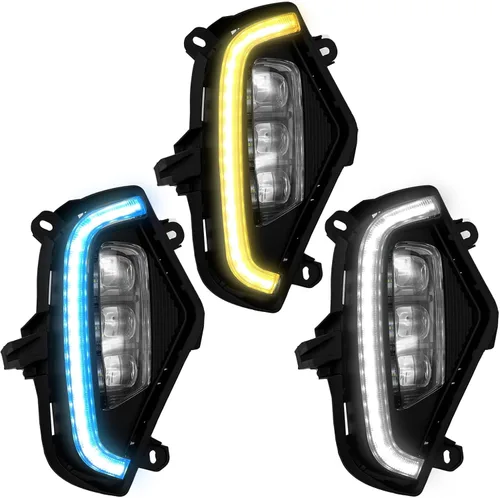 Miniatura 10 de Lámpara de luces antiniebla, compatible con Ford Expedition 1999-2002, F-150 1999-2003 y F-150 Heritage 2004, lado del conductor y del pasajero
